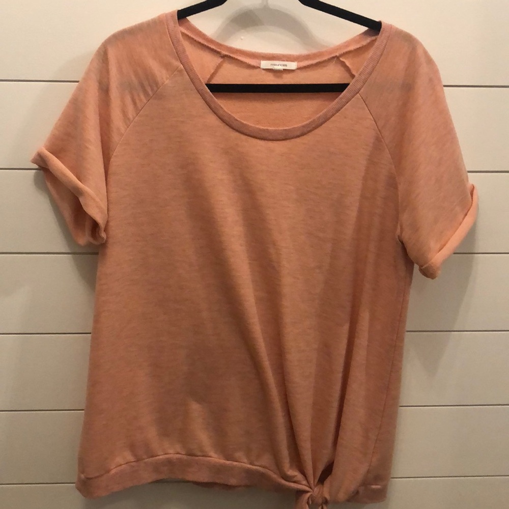 🛍 4 FOR $15 SALE 🛍 Maurices Pink Side Knot Top